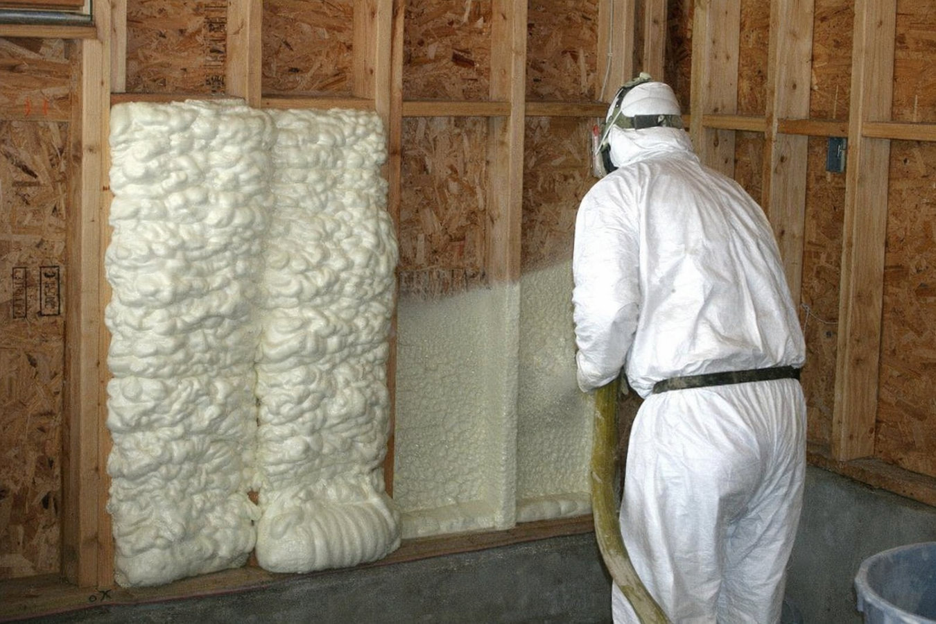 Open-cell foam insulation